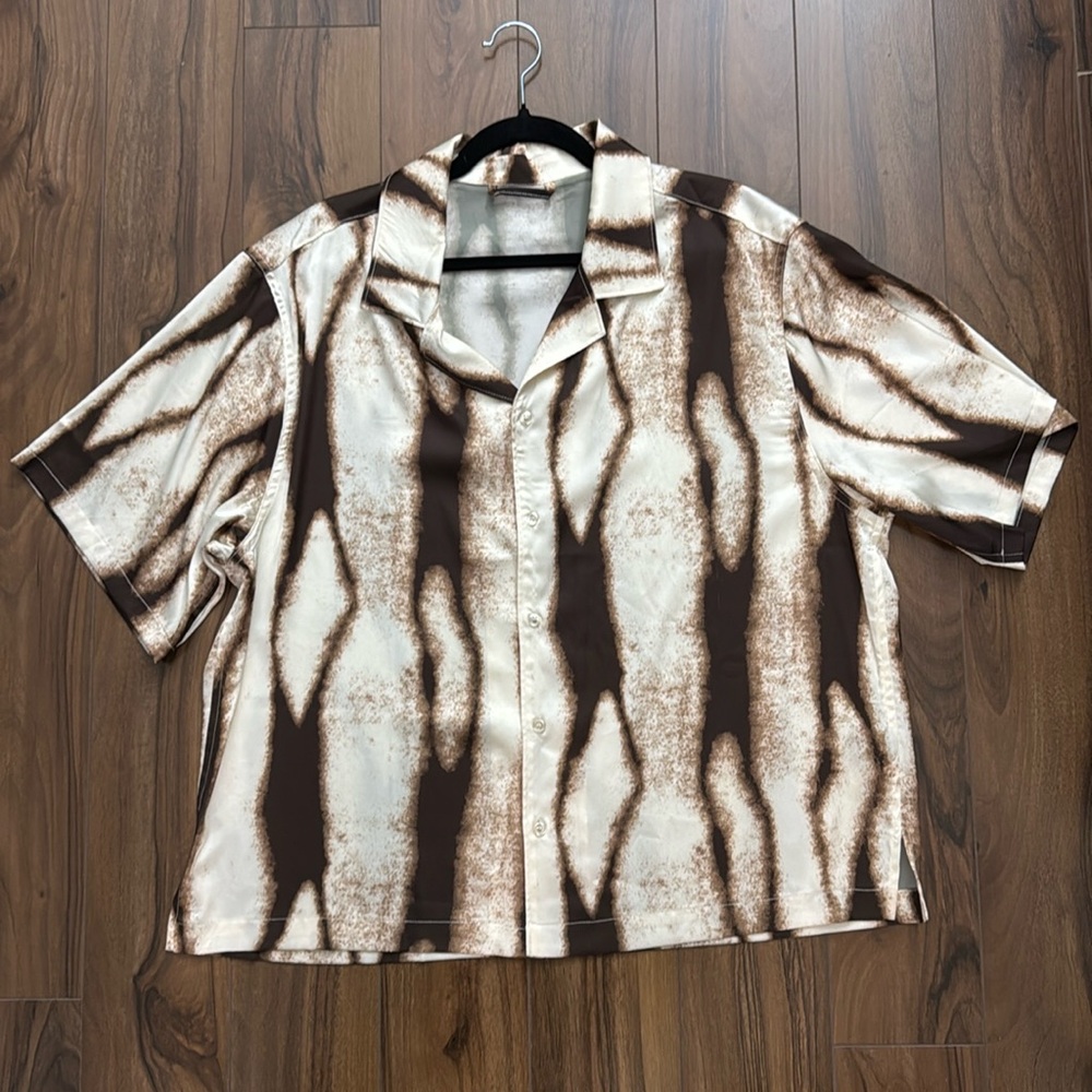 Men’s Short Sleeve Button Up Shirt